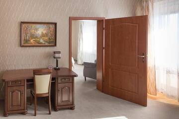 Фото номера Номер-студио с кроватью размера &quot;king-size&quot; и диван-кроватью Отель Hotel i Restauracja Bona г. Санок 6