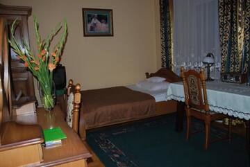 Фото номера Двухместный номер с 1 кроватью Отель Hotel Jagielloński г. Санок 9