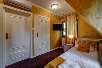Фото номера Стандартный одноместный номер Апарт-отели ROYAL PALACE Centrum Bankietowe г. Санок 5